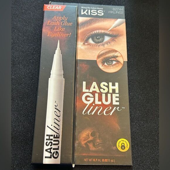🦋Pick 5/$25 Kiss Lash Glue Clear Eyeliner New Full Size - Picture 10 of 11